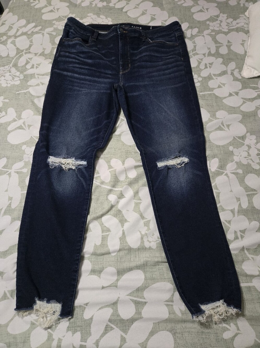 American Eagle Outfitters Next Level Stretch Womens Blue Jeans